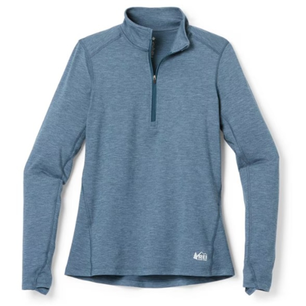 REI Midweight Baselayer Half Zip Top M